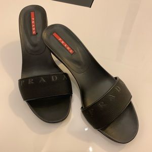 Vintage Prada kitten heels